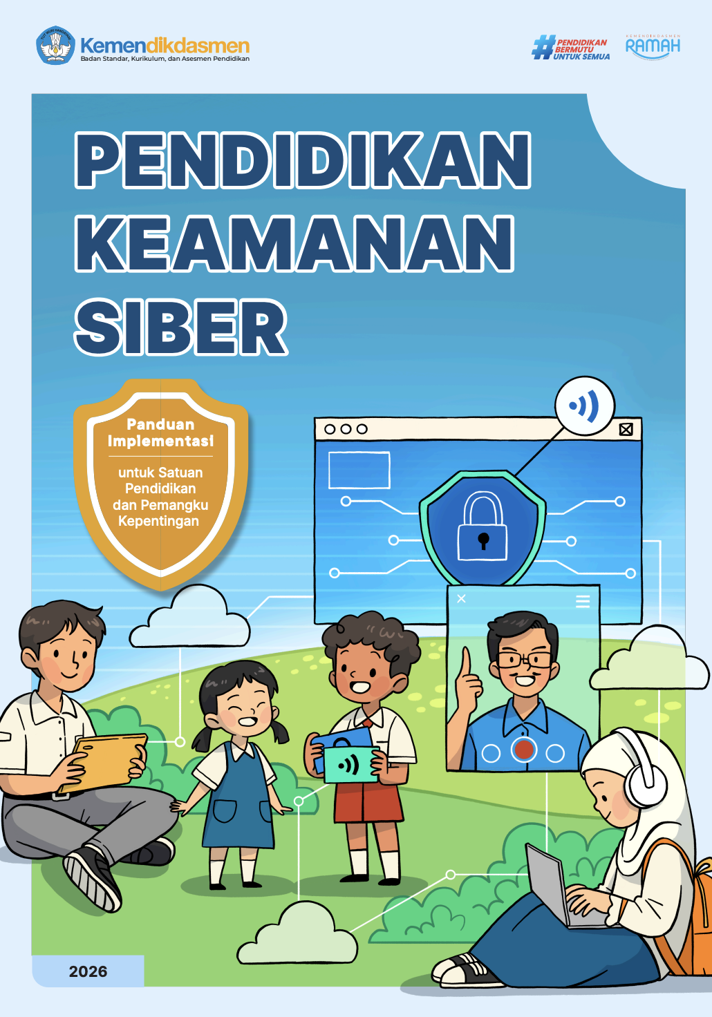 Cover Panduan Pendidikan Keamanan Siber
